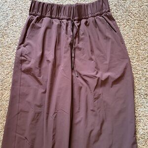 All in Motion Wide Leg Pants - Brown